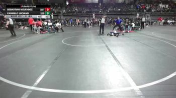 41 lbs Consolation - Sebastian Melendez, Scotch Plains-Fanwood vs Carmelo Luciano, Saddle Brook