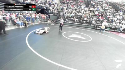 5A 105 lbs Semifinal - Caroline Pastrana, Cyprus vs Kallie Doverspike, Hillcrest