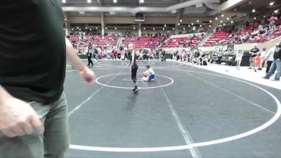 50 lbs Quarterfinal - River Allen, Halstead vs Georgia Howell, Henryetta Knights