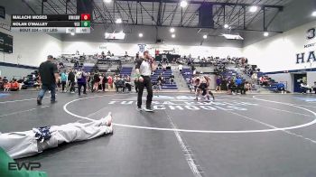 157 lbs Consolation - Malachi Moses, Bookert T Washington vs Nolan O'Malley, Victory Christian School