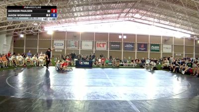 144 lbs Jackson Paulsen, Missouri vs Jaxon Workman, Michigan Blue