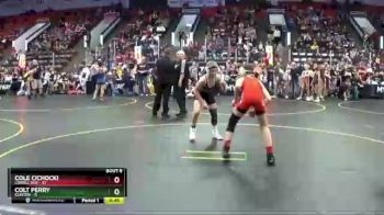 92 lbs Semis & 1st Wrestleback (8 Team) - Cole Cichocki, Lowell Red vs Colt Perry, Clinton