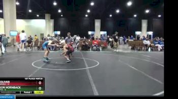 106 lbs Finals (2 Team) - Jack Oliver, Funky Monkey vs Jackson Hornback, Kame Style