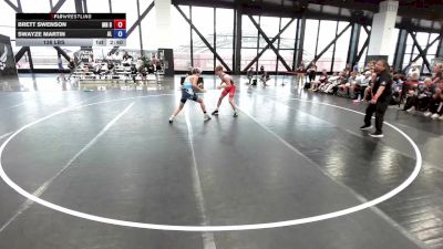 138 lbs Brett Swenson, Minnesota Blue vs Swayze Martin, Alabama