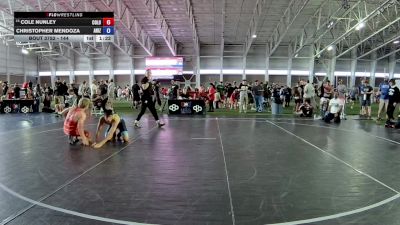 144 lbs Champ. Round 2 - Cole Nunley, Colorado vs Christopher Mendoza, Arizona