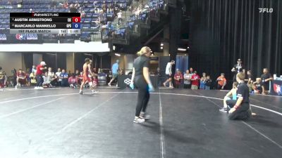 110 lbs 1st Place Match - Austin Armstrong, East Idaho Elite vs Marcarlo Mannello, GPS