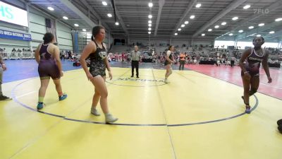 165 lbs Rr Rnd 2 - Michaela Thomas, Become The Bull vs Aliya Graca, Diesel Wrestling Academy