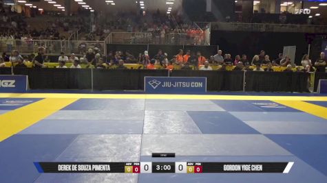 Gordon Yige Chen vs Derek De Souza Pimenta 2025 Pan Kids Jiu-Jitsu IBJJF Championship