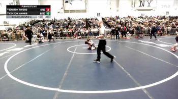 70 lbs Champ. Round 2 - Colton Haines, Mat Creatures Wrestling Club vs Easton Rivers, Guilderland Youth Wrestling Club
