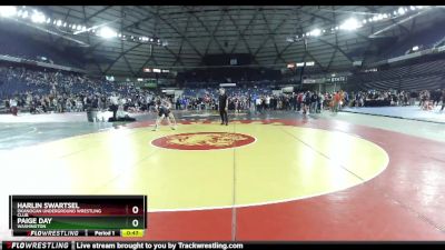 108 lbs Cons. Round 4 - Paige Day, Washington vs Harlin Swartsel, Okanogan Underground Wrestling Club