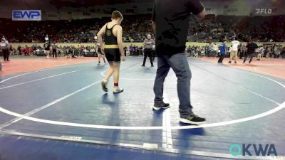 130 lbs Consi Of 16 #2 - Krew Russell, Broken Arrow Wrestling Club vs Reed Thompson, Tuttle Wrestling