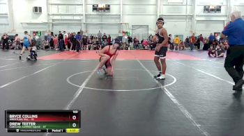 160 lbs Round 7 (10 Team) - Drew Teeter, Carolina Hammer Squad vs Bryce Collins, Wrestling Mill