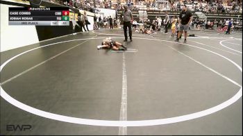 49 lbs 3rd Place - Case Combs, Cowboy Wrestling Club vs Josiah Rosas, Piedmont