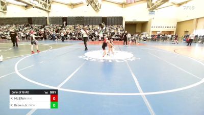 68-M lbs Consi Of 16 #2 - Kieran McEllen, Dragon Rtc vs Kenyatta Brown Jr., Orchard South WC