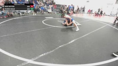 150 lbs Cons. Round 4 - Niko Bitton, World Team Training Center vs Ruben Soliz, Titan Mercury Wrestling Club