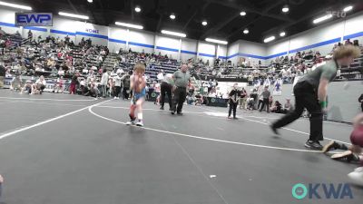 46 lbs Consi Of 8 #2 - Blaine Barbour, Blanchard Wrestling Club vs Easton Hans, Lions Wrestling Academy
