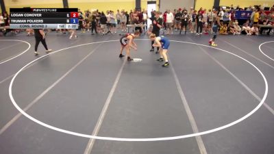 132 lbs Cons. Round 3 - Logan Conover, IL vs Truman Folkers, IA