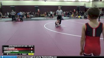 SPW-12 lbs Quarterfinal - Tate Rogers, Krakow Wrestling Club vs Harrison Corbin, Team Bosco