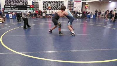 210 lbs Quarterfinal - Jasper Galley, Connellsville vs Gabriel Franco, Berks Catholic