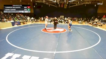 152 lbs 1st Place Match - Cameron Millsapps, Wakefield HS vs Elena Carter, Courtland