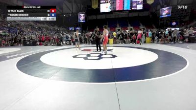 157 lbs Cons. Sub-rd Of 64 - Wyatt Ellis, TN vs Colin Sesker, IA