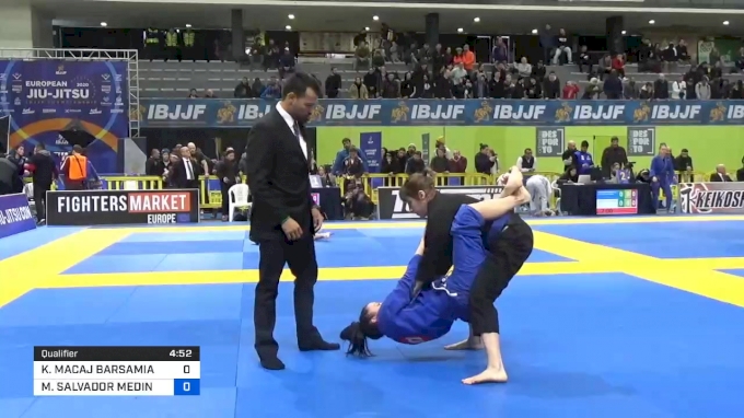 KRISTELA MACAJ BARSAMIAN vs MIRIAM SALVADOR MEDINA 2020 European Jiu ...