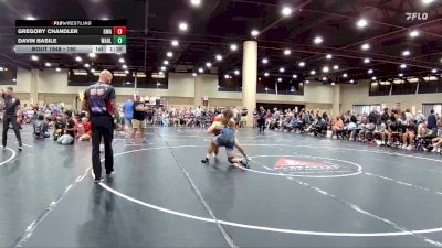 190 lbs Quarterfinal - Gregory Chandler, Guerilla Wrestling Academy vs Davin Basile, Wrestling Academy Of Louisiana