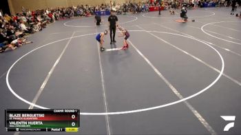 67-74 lbs Champ. Round 1 - Valentin Huerta, WAA (Woodbury) vs Blaze Berguetski, St. Francis Gladiators