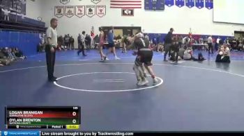 145 lbs Cons. Round 5 - Logan Branigan, Burns/Pine Bluffs vs Dylan Brenton, Natrona County