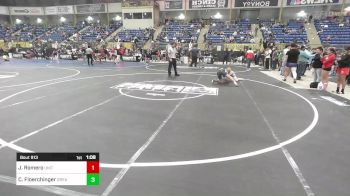 120 lbs Round Of 16 - Jordan Romero, Unit 6 vs Cael Floerchinger, Great Falls HS