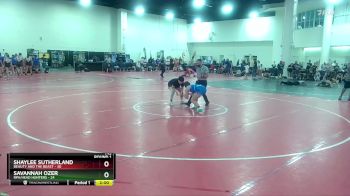 145 lbs Round 1 (8 Team) - Shaylee Sutherland, Beauty And The Beast vs Savannah Ozer, RPA/Head Hunters