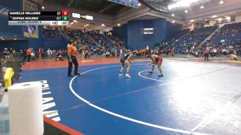 125 lbs Cons. Round 6 - Sophia Holmes, Clayton vs Danielle Williams, Easton