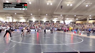 A 175 lbs Cons. Round 2 - John Fitzpatrick, Upperman High School vs Saif Al-Ipyden, Sycamore High School