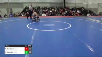 76 lbs Semifinal - Rawlie Schultheis, Oklahoma Elite 12U vs Onafre Gonzales, POWA