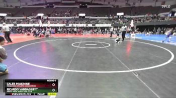 Rookie K-2 68 Round 1 - Ricardo Vandagrifft, Great Neck Wrestling Club vs Caleb Miakinine, Poquoson Athletic Association
