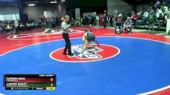 5 lbs Cons. Round 1 - Camden Geer, Cartersville vs Carson Bailey, Woodland-Cartersville