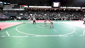 85 lbs Champ. Round 1 - Cameron Fenos, BKV1 vs Isaiah Evans, DONA