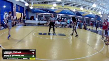 113 lbs Round 6 (8 Team) - Jeremiah Coleman, Bandits WC vs Landon Higginbotham, OutKast WC