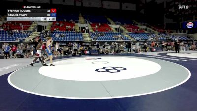 138 lbs Cons. Rd Of 64 - Tyshion Rogers, AR vs Samuel Teape, OK