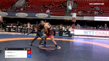 87 lbs Consolation - James Souza, Army (WCAP) vs Kevin Radford, Sunkist Kids Wrestling Club