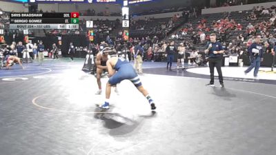 157 lbs Round Of 32 - Siris Bradshaw, Skyline (OS) vs Sergio Gomez, St. John Bosco (SS)