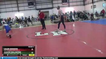 145 lbs Round 3 (6 Team) - Hunter Ballantine, SEAHAWKS WRESTLING CLUB vs Caleb Swanson, RED LION WRESTLING CLUB