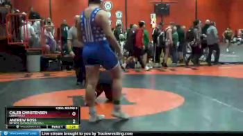 285 lbs Cons. Round 3 - Caleb Christensen, LIBERTYVILLE vs Andrew Ross, Detroit (CATHOLIC CENTRAL)