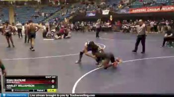 125 lbs Cons. Round 2 - Esau Bazilme, Southeastern vs Harley Williamson, York