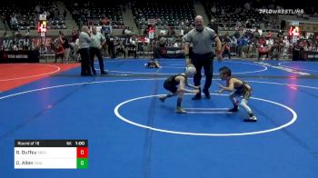 46 lbs Prelims - Braylon Duffey, Second To None vs Daxin Allen, Paola WC