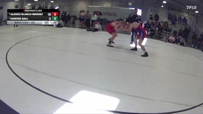 185 lbs Cons. Round 1 - Hunter Gall, Clarkson Leigh vs Alonzo Blanco-Mendez, Crete