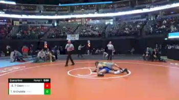 132 lbs Quarterfinal - Emilio Trujillo-Deen, Monarch vs Tyler Archuleta, Fruita Monument