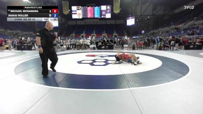 100 lbs Cons. Rd Of 16 - Michael McNamara, IL vs Jhakai Roller, TN
