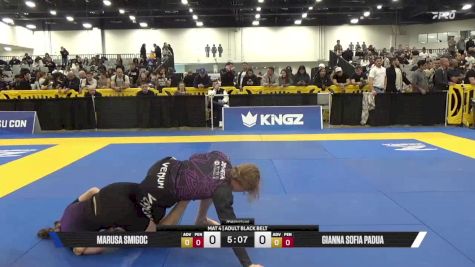 Gianna Sofia Padua vs Marusa Smigoc 2025 World IBJJF Jiu-Jitsu No-Gi Championship