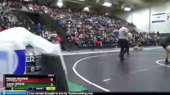 145 lbs Semis & 1st Wrestleback (8 Team) - David Smolik, Minden vs Mason Wagner, Scottsbluff